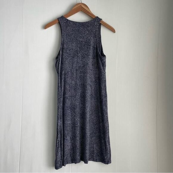 Athleta Santorini sleeveless dress navy and white size petite medium - Picture 8 of 9
